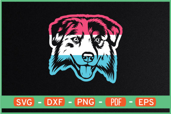 Australian Shepherd Dog Mom Sublimation