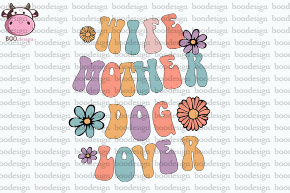 Wife Mother Dog Lover PNG